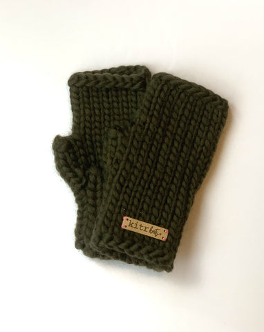 The Kitr Mitts: Camo Green